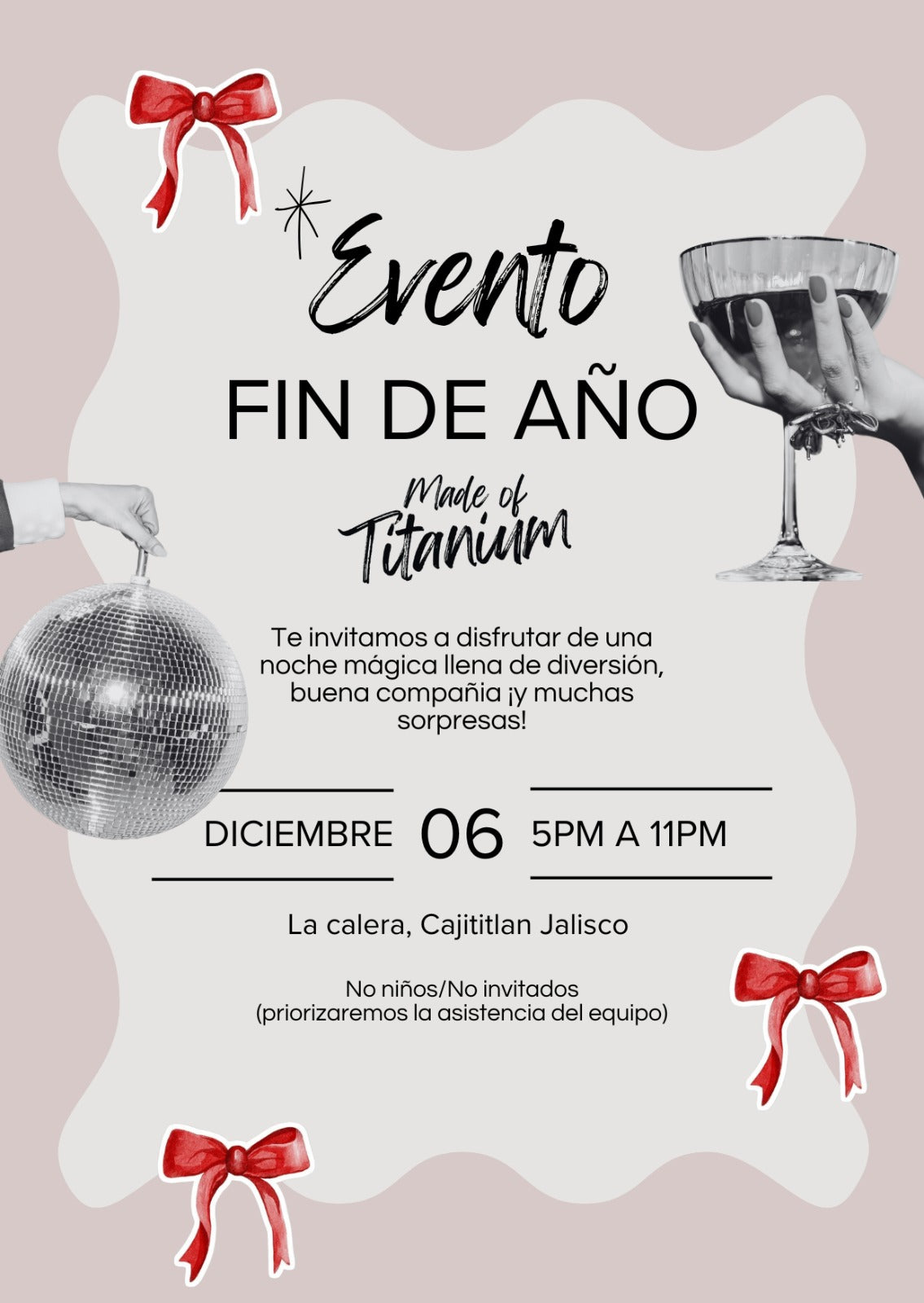 BOLETO POSADA TITANIUM - DICIEMBRE 6 2025